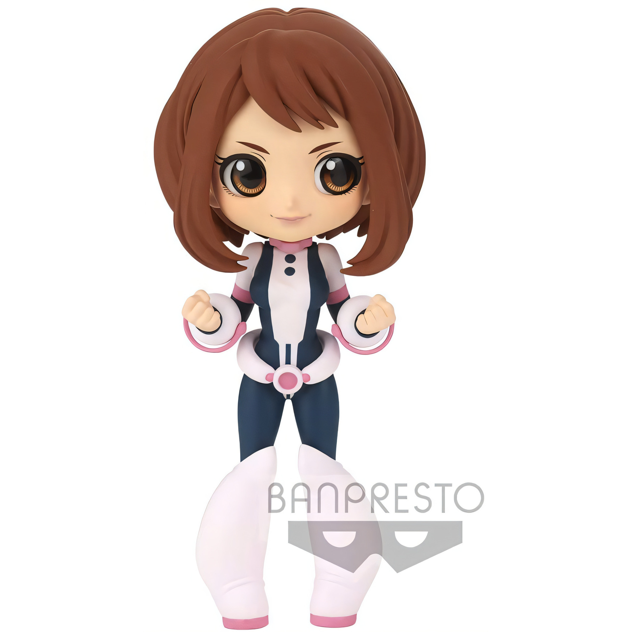 Figura Q Posket Banpresto Ochaco Uraraka II - My Hero Academia, 13 Cm, PVC, Collezione