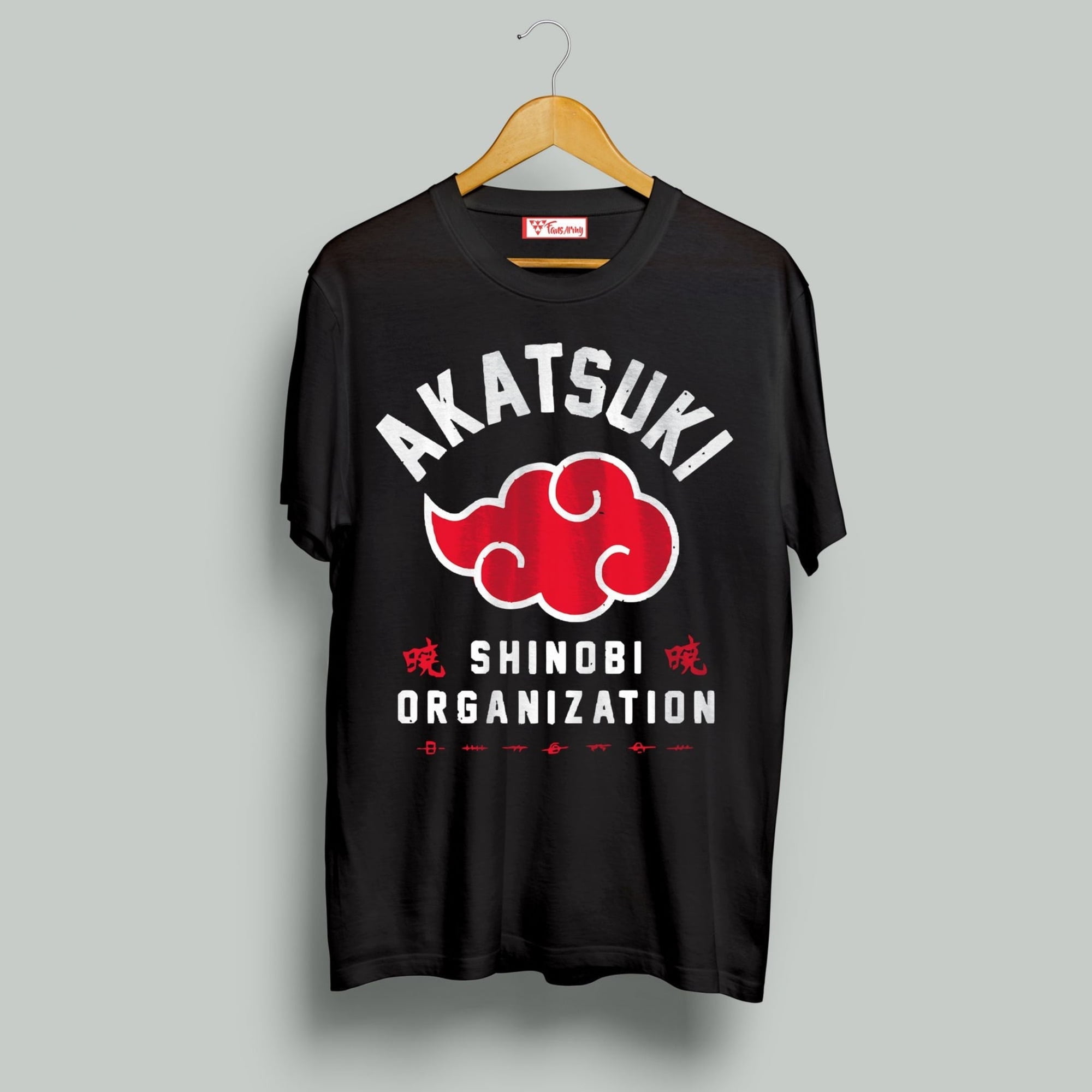 T-shirt Naruto Shippuden Akatsuki - Taille S - Qualité Premium ABYstyle - Neuf Avec étiquettes - Pour Fans D'anime