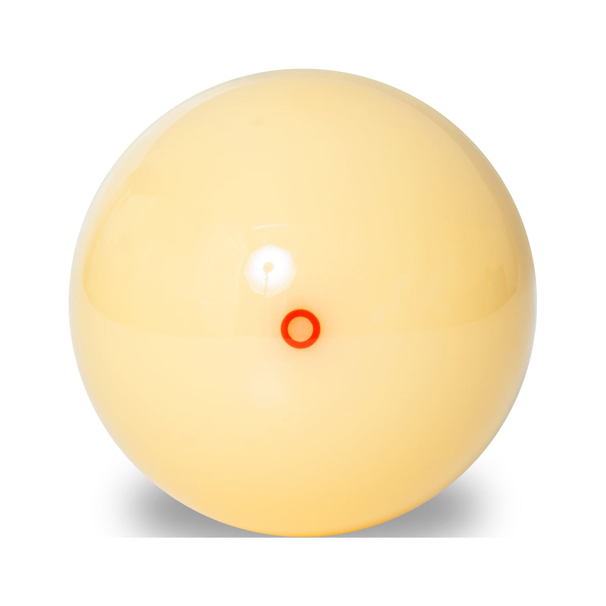 Super Aramith 2 1/4" White Cue Ball with Red Circle