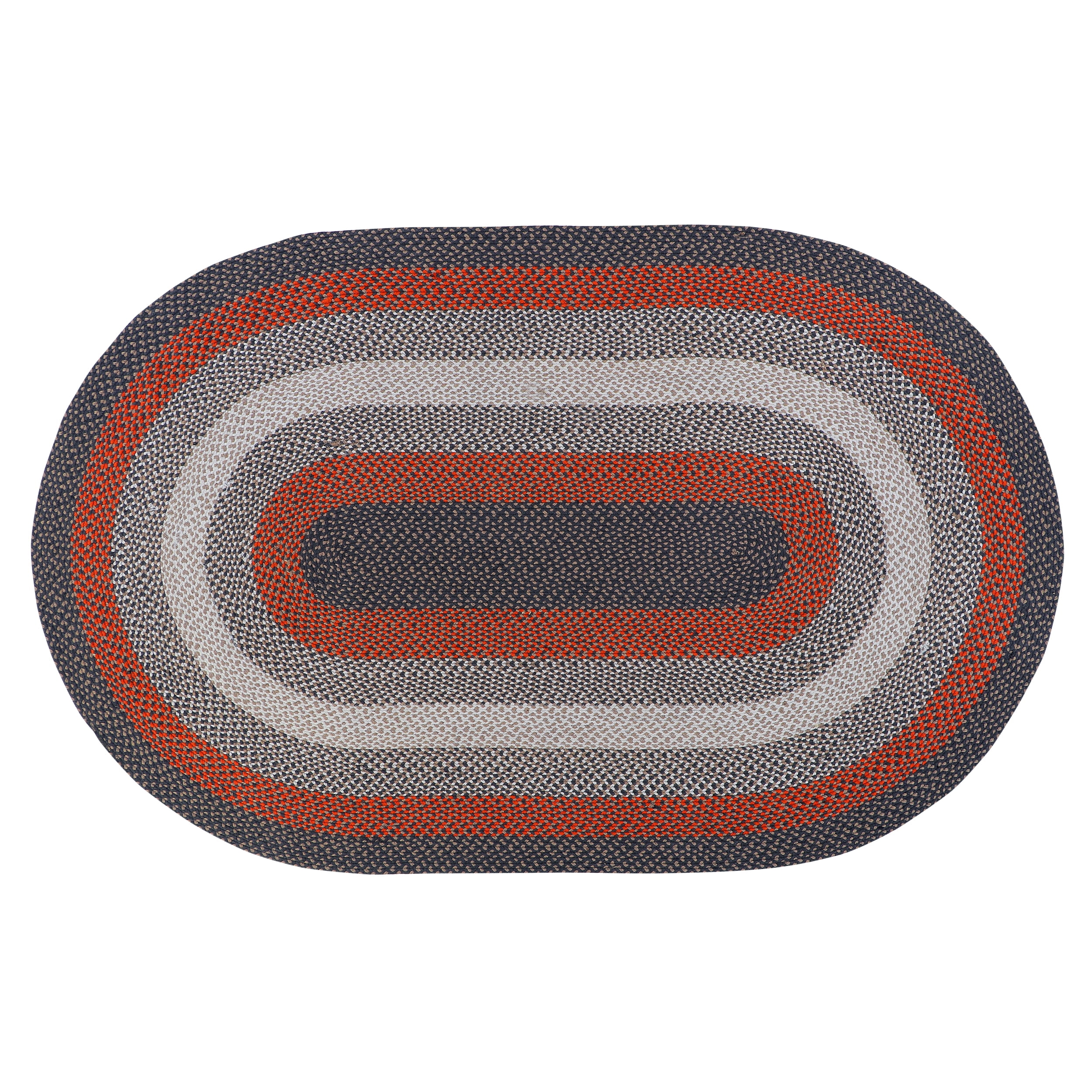 Super Area Rugs Bradford Indoor Outdoor Reversible Braided Rug 2' x 3 ...