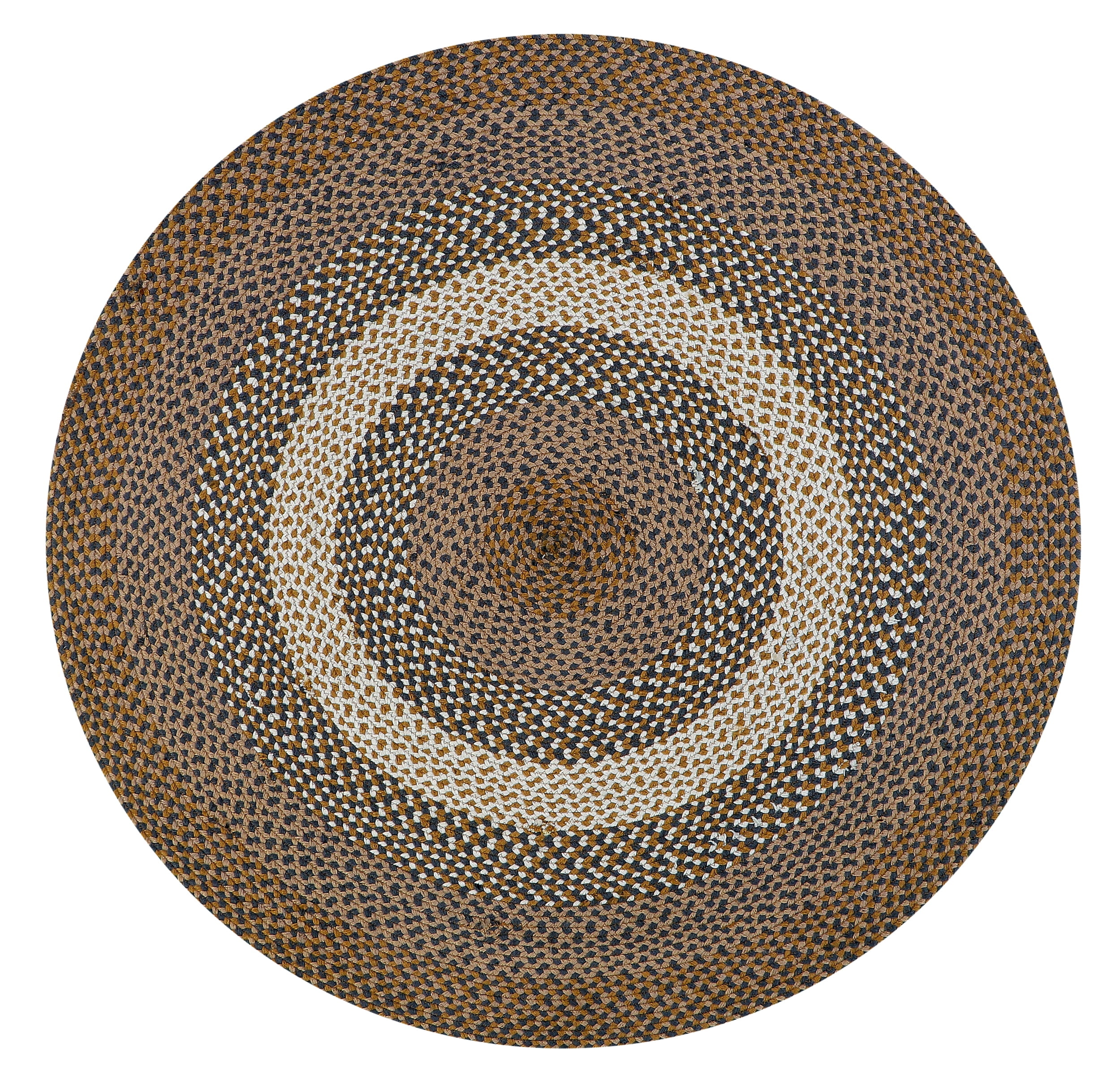 Super Area Rugs Bradford Indoor Outdoor Reversible Braided Rug 4' x 4 ...