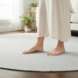 Super Area Rugs Braided Rug 5X7 For Farmhouse Kitchens, Dining Room and ...