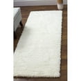 thumbnail image 1 of Super Area Rugs, Cozy Plush Solid White Shag Rug , 2' x 3', 1 of 3