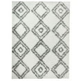 thumbnail image 1 of super area rugs cozy diamond shag rug, 1 of 4