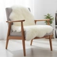 thumbnail image 1 of Super Area Rugs, Sheepskin Rug, Sheep Skin Throw Rug - Use as Decor or Seat Cover - All Natural Color, 2ft. X 3ft., 1 of 10