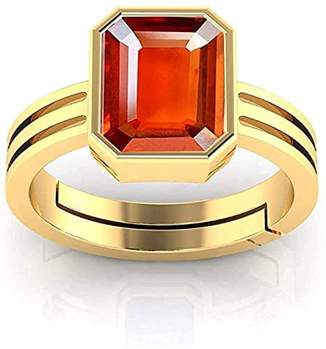CHIC ZAVIYA Super Ashtdhatu - Anello in oro regolabile da 11,25 ratti