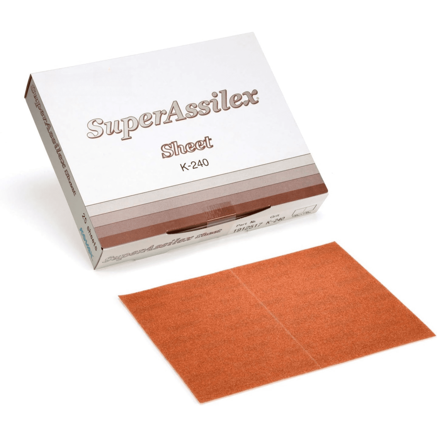3M Super Flexible Sanding Sheets, 320 Grit, 3.4" X 5.5" (3 Sheets/Pack)