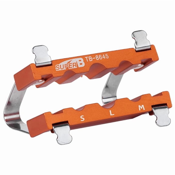 Super-B TB-8645 Axle vise for 9, 10, 12 hub axles and 9/16'' pedal spindles