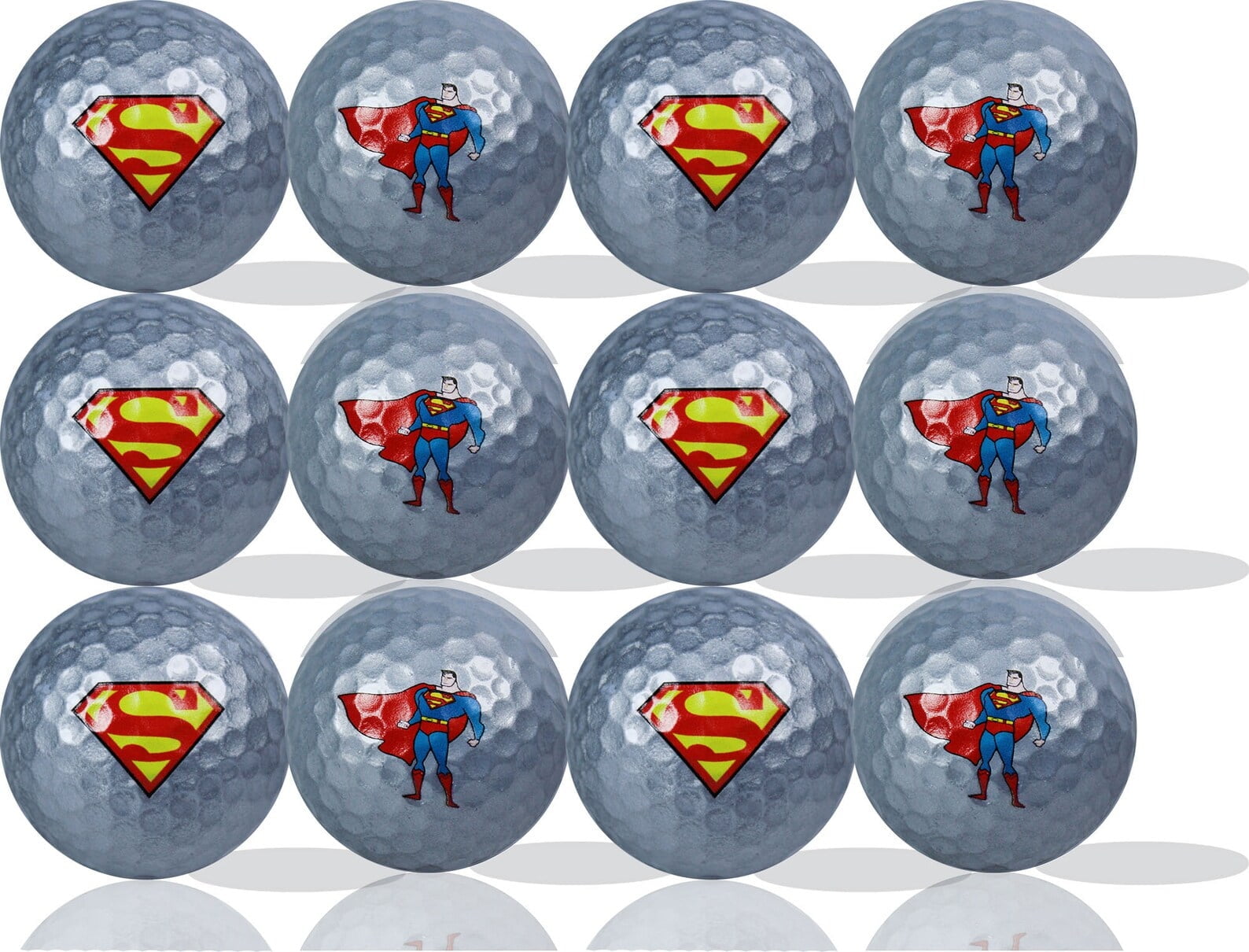 Super Ball Golf Balls 12 Pack by GBM Golf