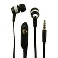 thumbnail image 1 of Super Bass Noise-Isolation Stereo Earbuds/ Earphones for HTC Wildfire E3,R70, Exodus 1s,Micromax In 2b, In 1 (Black) - w/ Mic, 1 of 2