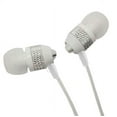thumbnail image 1 of Super Bass Noise-Isolation Stereo Earbuds/ Earphones for Panasonic Eluga Ray 700, P99,Eluga 14,Ray 500,P9,P55 Max, Ray X,Ray Max (White) - w/ Mic + MND Stylus, 1 of 3