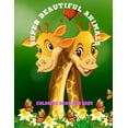 thumbnail image 1 of Super Beautiful Animals - Coloring Book for Kids, (Paperback), 1 of 1