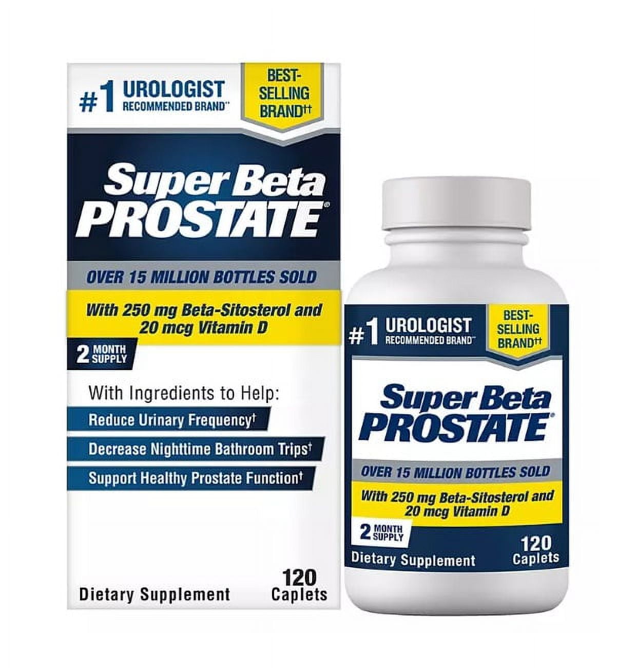 Is Super Beta Prostate Any Good Super Beta Prostate Male Supplement with 250 mg. Beta-Sitosterol (120