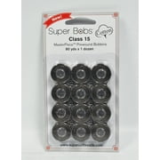 Super Bobs MasterPiece Cotton 80yd Prewound Bobbins 12ct Class 15 Nightscape