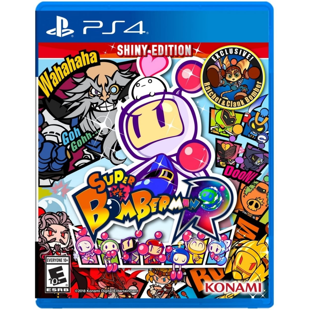 A look at the final case and cartridge for Super Bomberman R