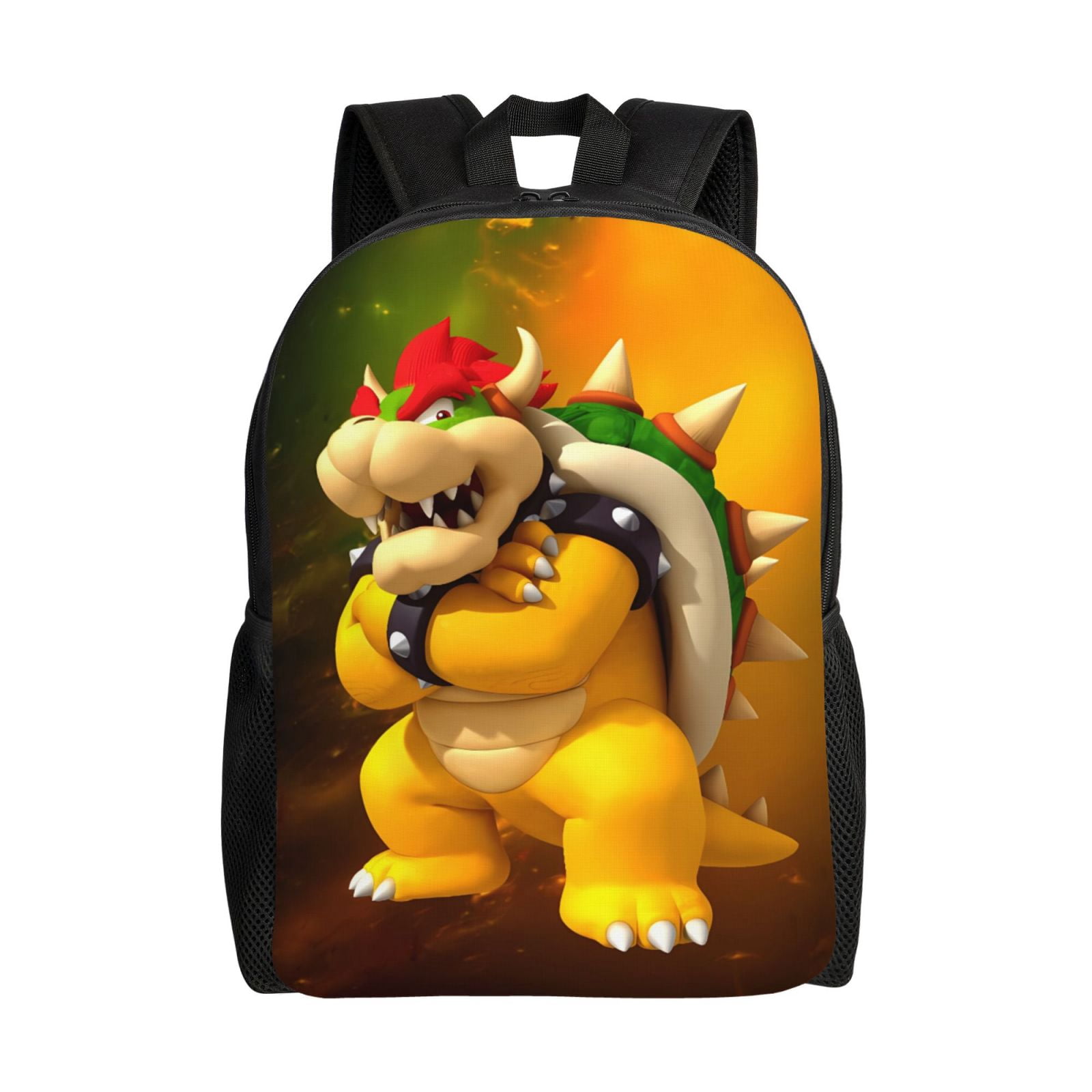 bowser mini backpack Mario Kart Novelty Kart Inspired Adult 17" Bioworld Head back to school with the Koopa King in the new Super Mario Bros AI ACCESSORY INNOVATIONS Super Mario