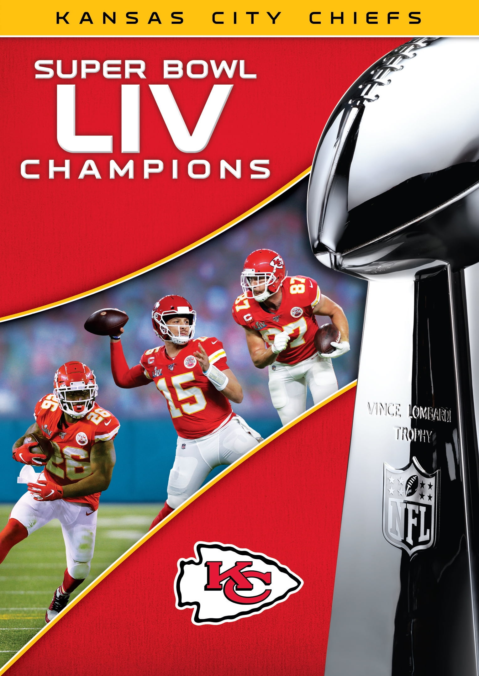 Super Bowl LIV Champions: Kansas City Chiefs (DVD) - Walmart.com