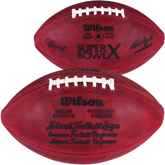 Super Bowl X Wilson Official Game Football