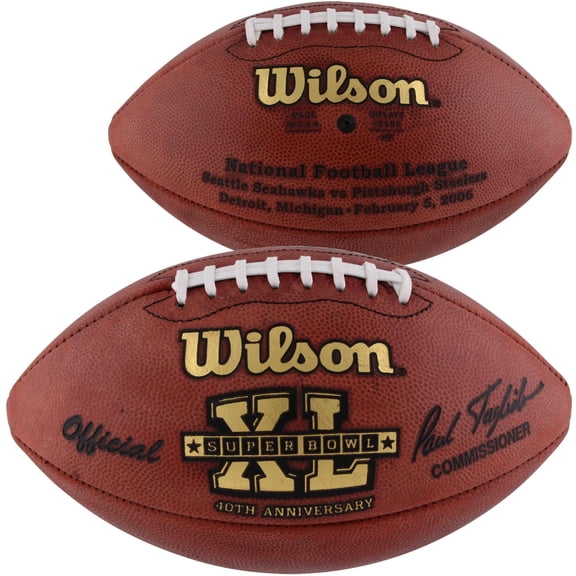 Super Bowl XL Wilson Official Game Football