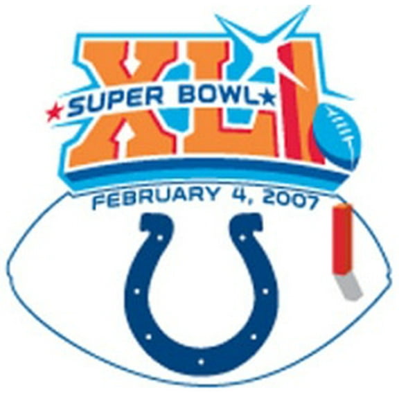 Super Bowl XLI Indianapolis Colts Car Magnet