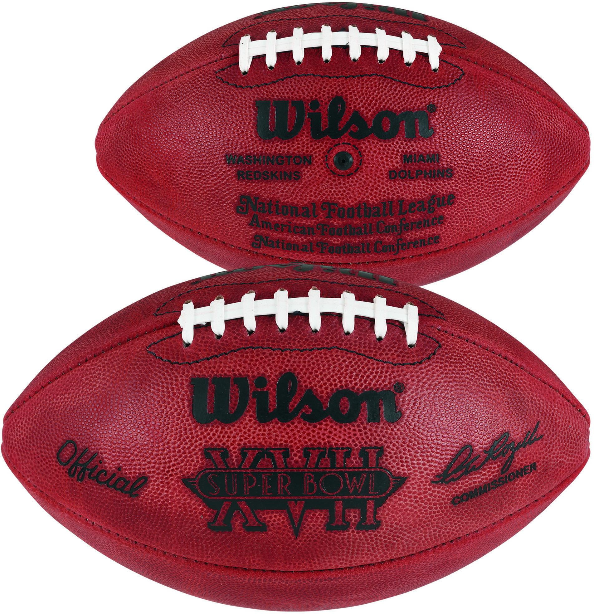 Super Bowl XVII Wilson Official Game Football