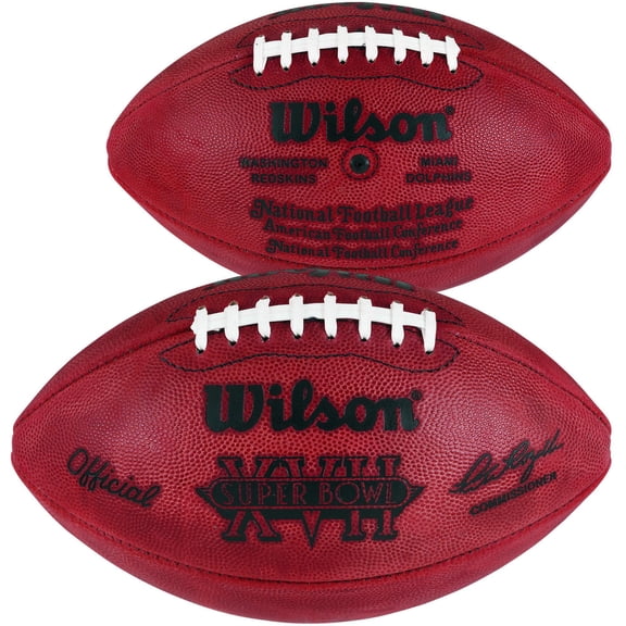 Super Bowl XVII Wilson Official Game Football
