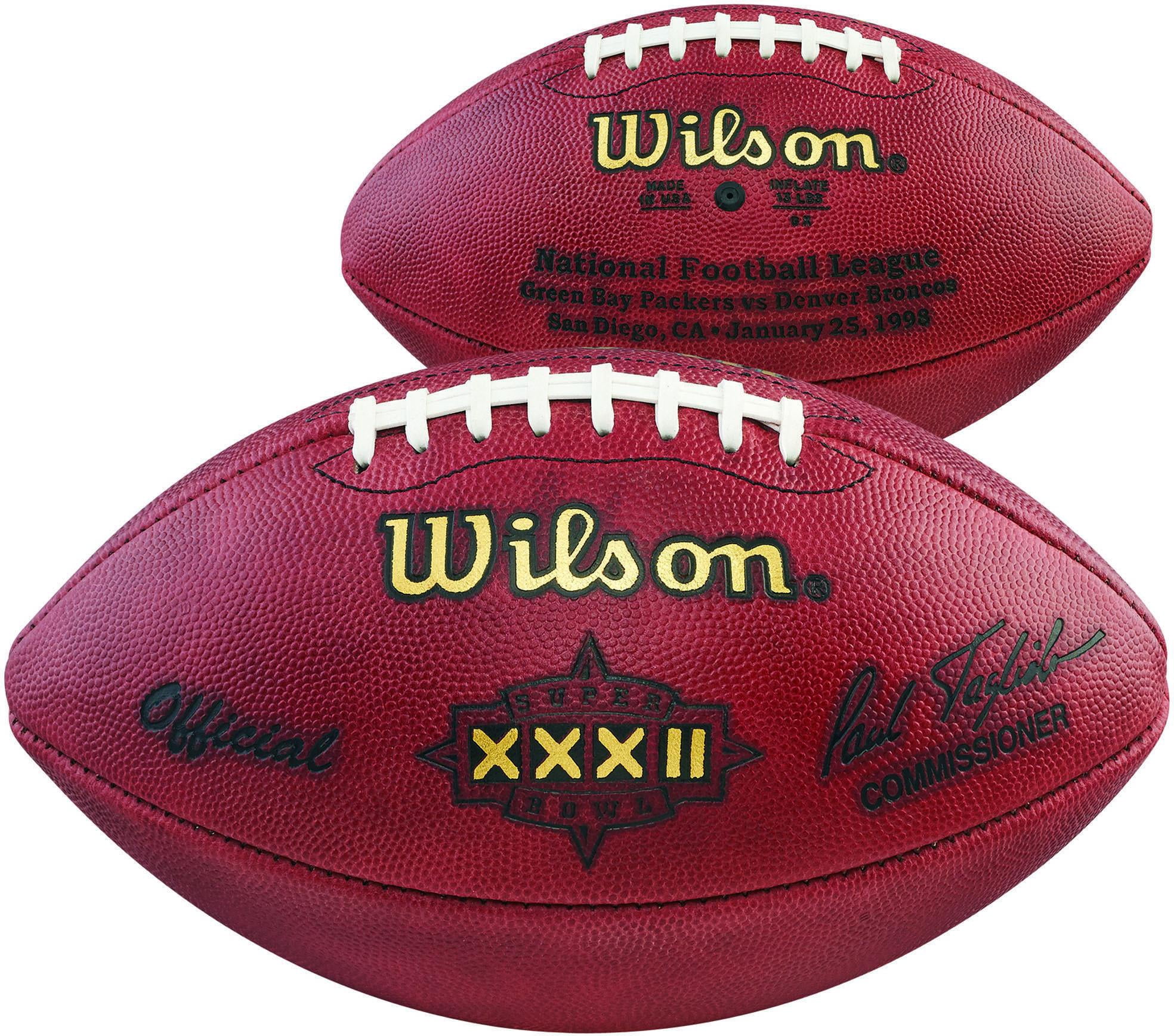 Super Bowl XXXII Wilson Official Game Football