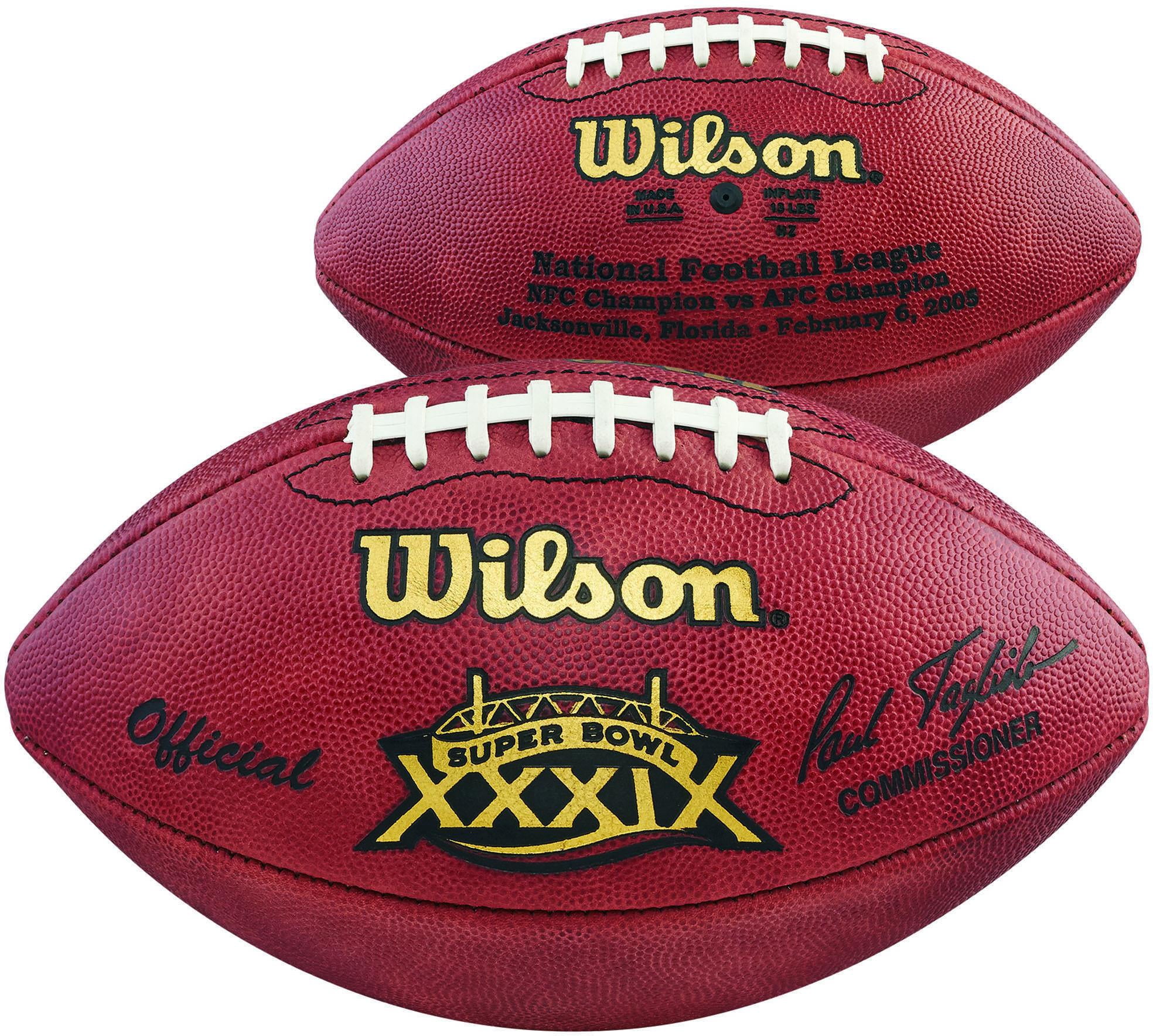 Super Bowl XXXIX Wilson Official Game Football