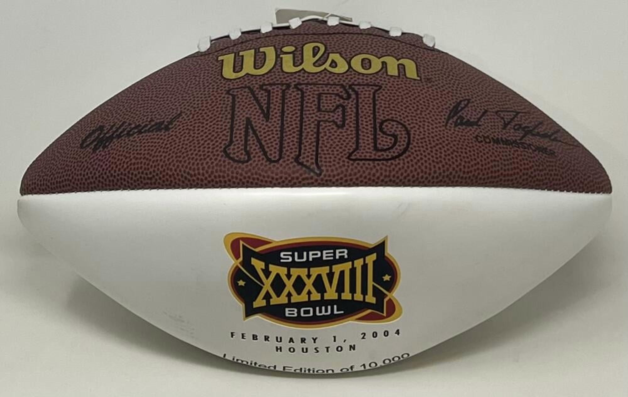 Super Bowl XXXVIII Houston Official NFL Commemorative Football