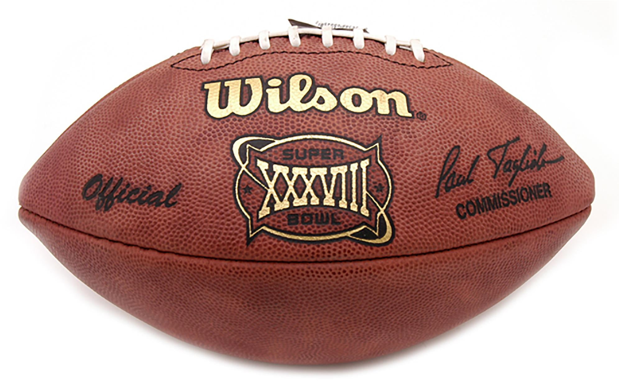 Super Bowl XXXVIII Wilson Official Game Football