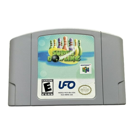 Super Bowling - N64 Game Cartridge (US Version)​​