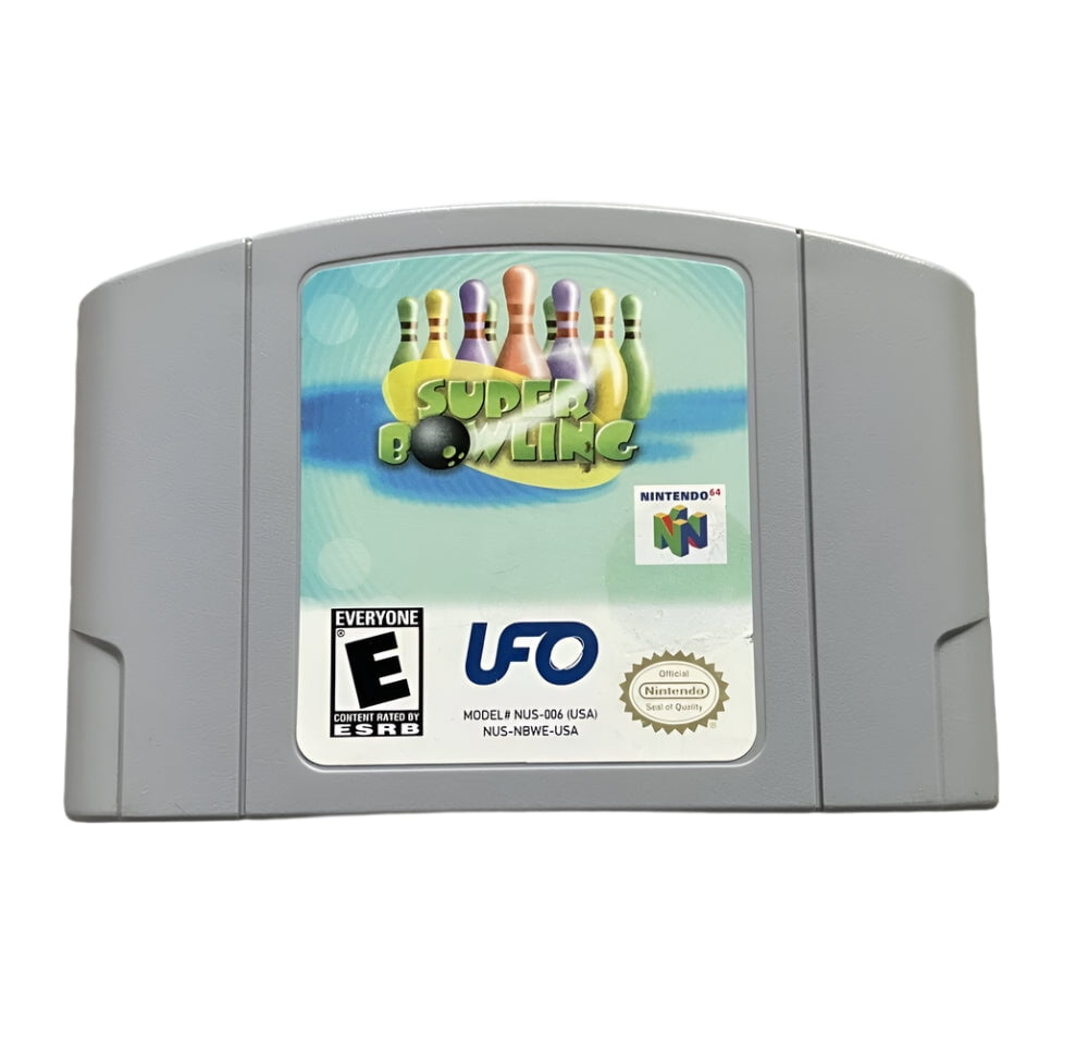 Super Bowling N64 Video Game for Nintendo 64