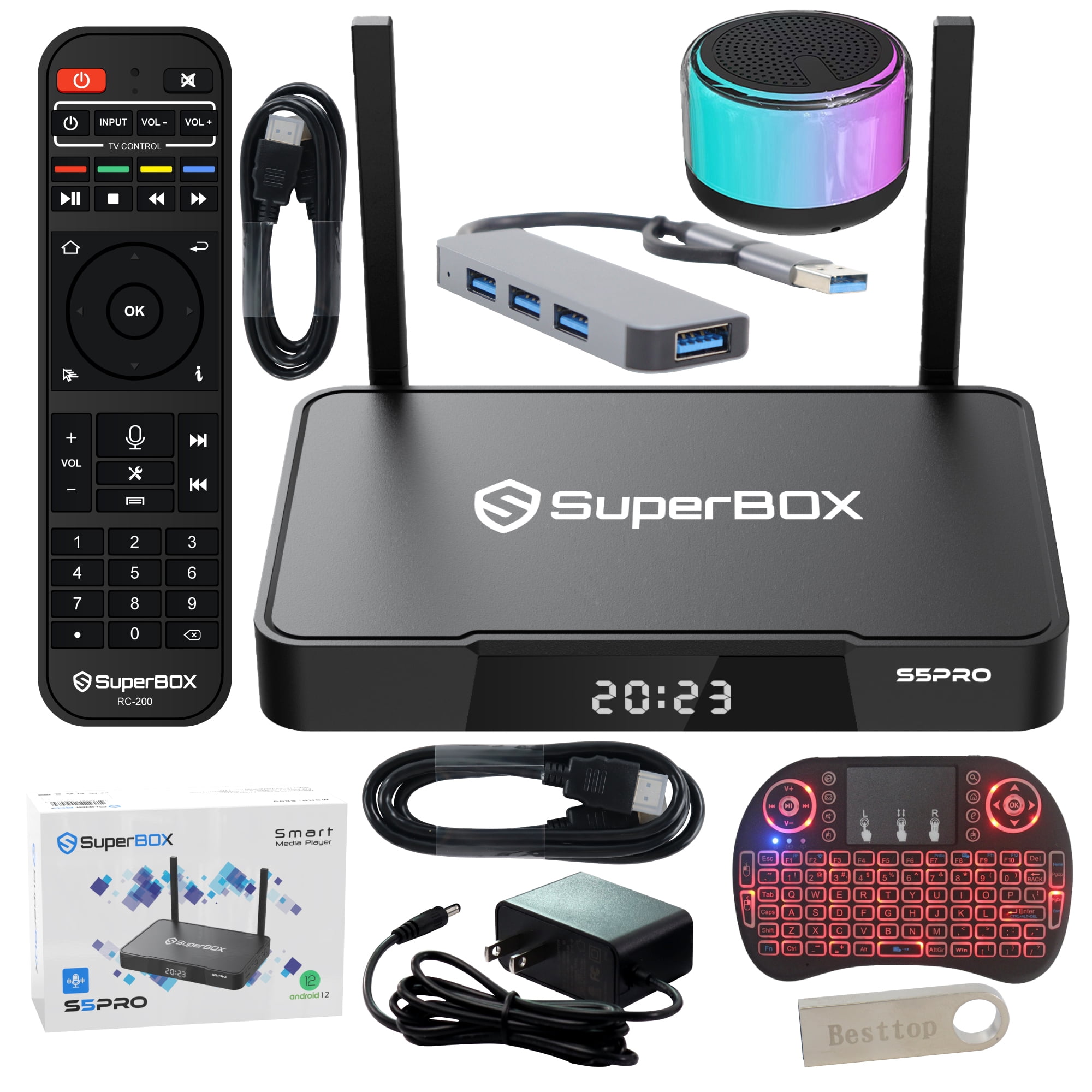 Telecomando Vocale RC-200 Per SuperBox S5 MAX, S3 S4 PRO - TCNOUMT - Foto 2
