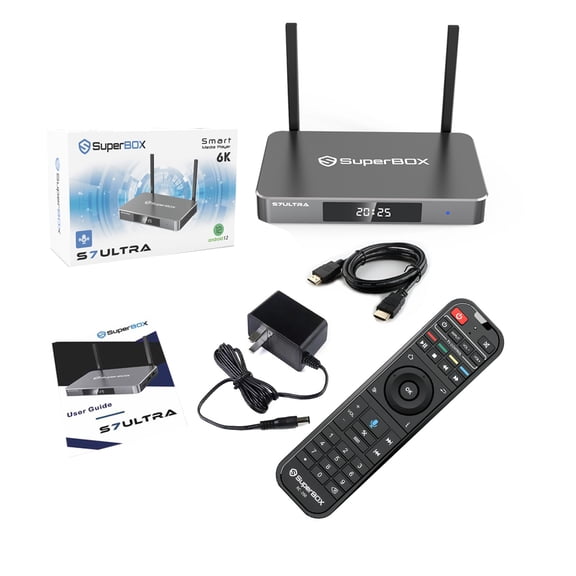 Super Box S7 Ultra 2026 Latest Version 4GB RAM 128GB