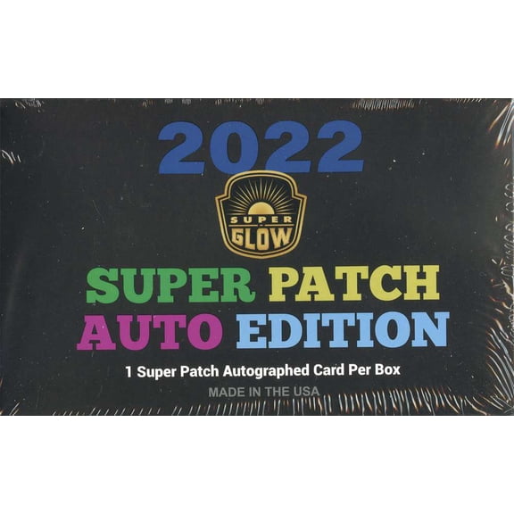 Super Break 2022 Super Patch Auto Edition Trading Card Box (1 Super Patch Autographed Card)