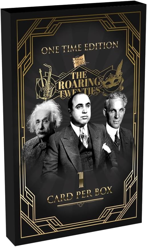 Super Break Pieces of the Past Roaring 20s One Time Edition Trading Card HOBBY Box