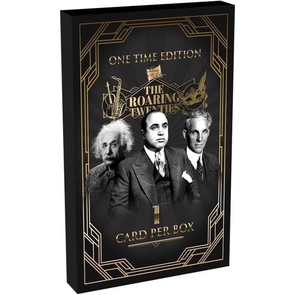 Super Break Pieces of the Past Roaring 20s One Time Edition Trading Card HOBBY Box