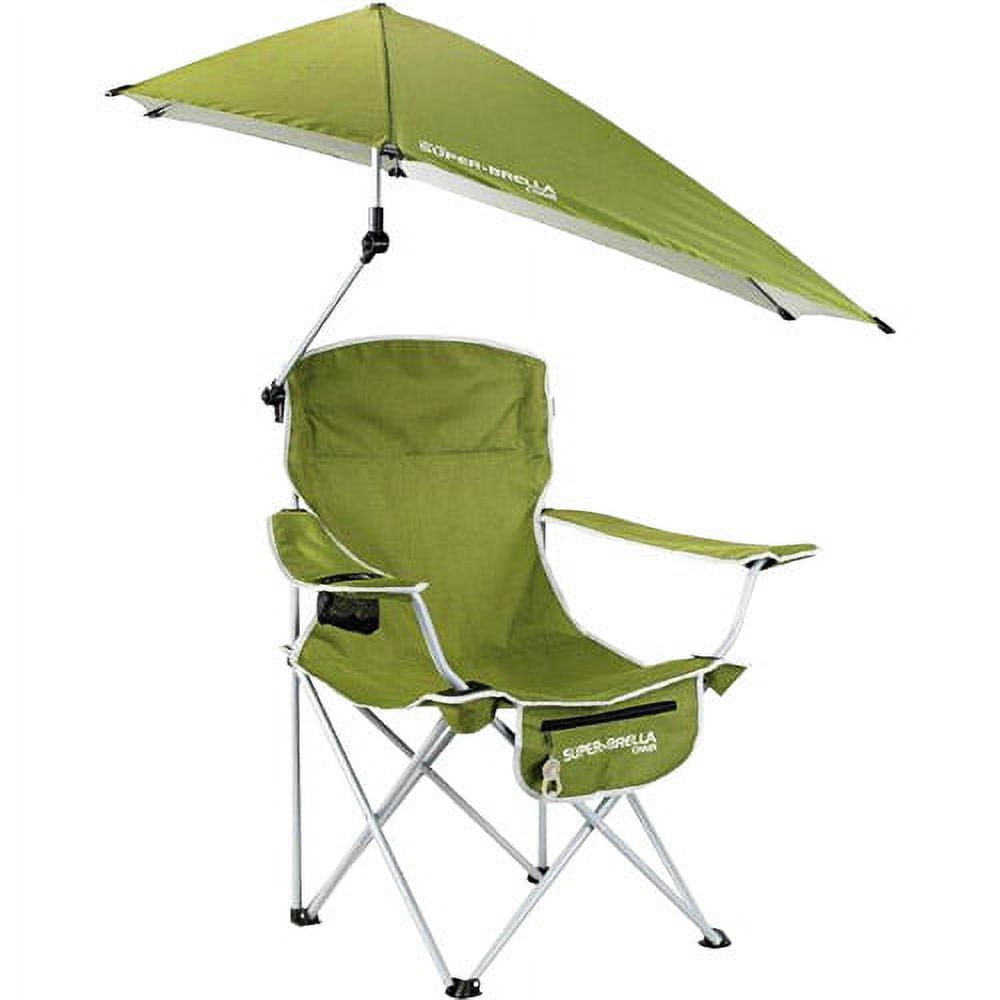 Sport Brella Folding Chair with Detachable Umbrella Blue