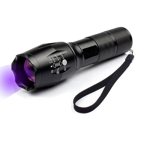 Super Bright 120000lm UV Torch Ultra Violet Flashlight Blacklight Light Lamp LED