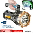 thumbnail image 1 of Super Bright 22000000LM LED Flashlight High Powered Torch USB Rechargeable Lamp, 1 of 23