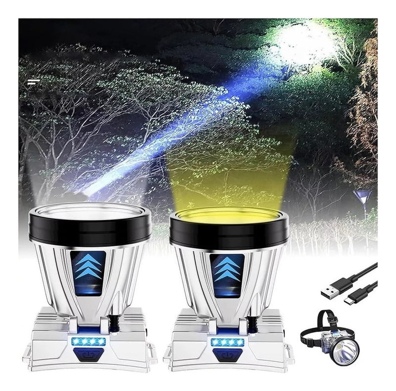 Super Bright 2p High Power Rechargeable Headlamp