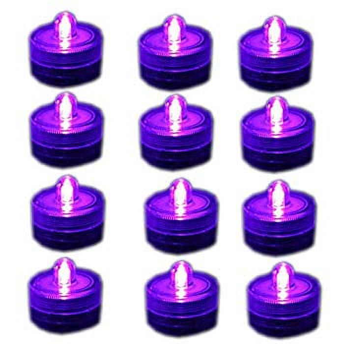 Super Bright LED Battery Operated Flameless Tea Light, Submersible Tea