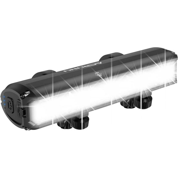 Super Bright LED Bike Light,USB Rechargeable Bicycle Headlight-5 Modes,Waterproof Bike Headlight,MTB Off-Road Cycling Commuting