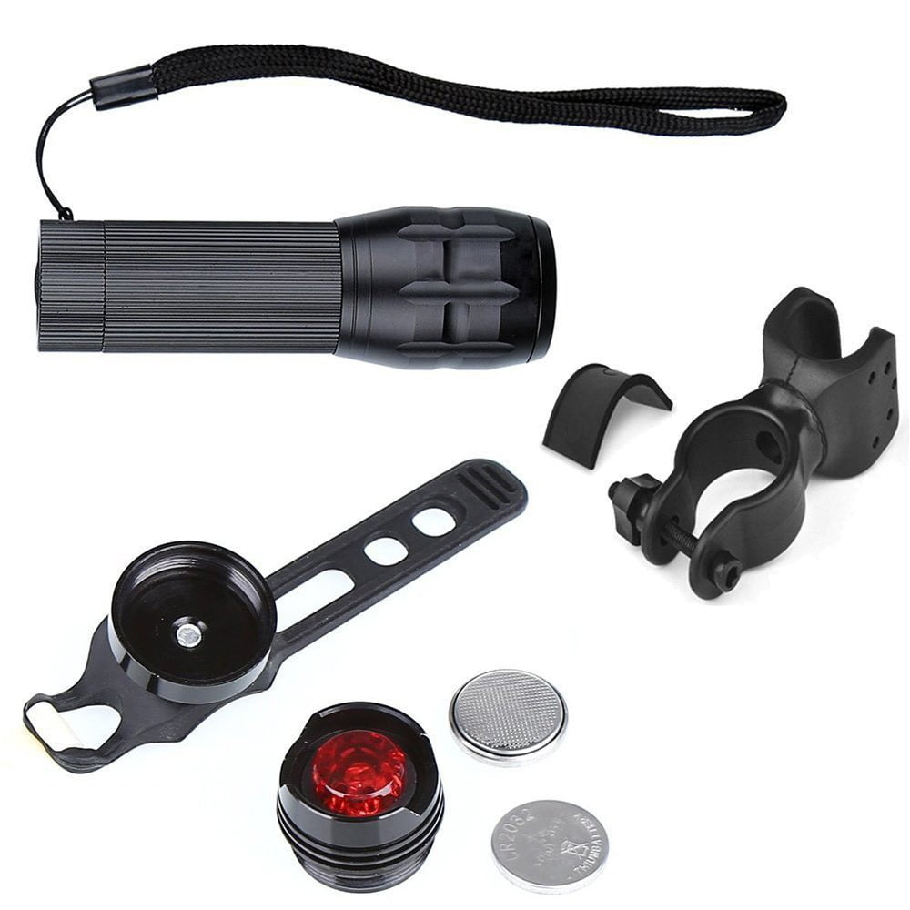 Super Bright LED Cycling Bicycle Light Set with Front Light Rear Light