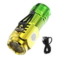 thumbnail image 1 of Super Bright LED Flashlight Torch Rechargeable Zoom USB MINI Fishing Lantern Powerful 3 Lighting Mode Outdoors Camping Lamp, 1 of 9