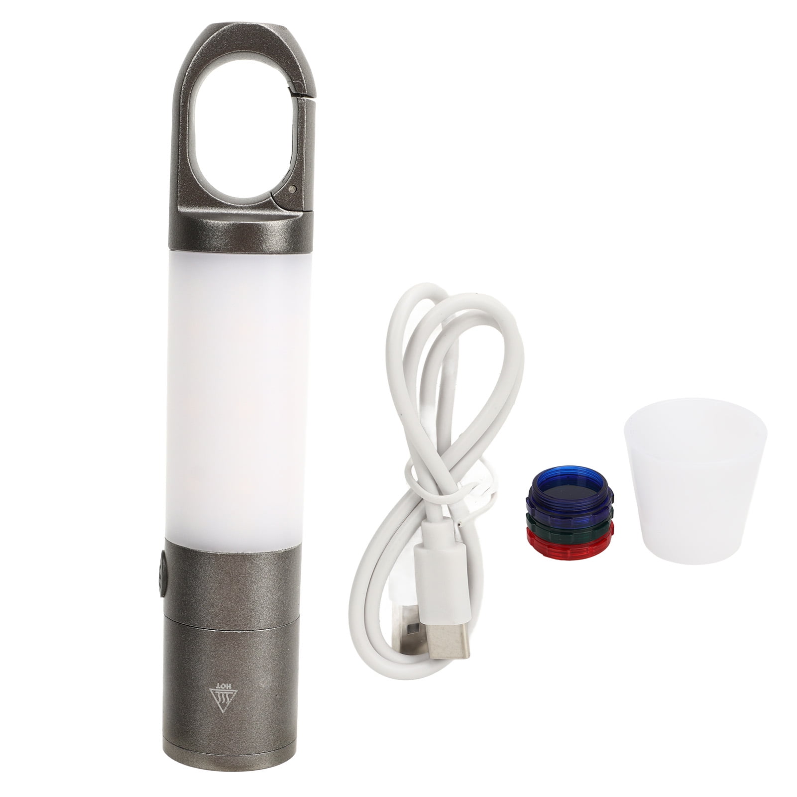 Super Bright LED Flashlight, USB,C Rechargeable, IPX4 Water , Multiple ...
