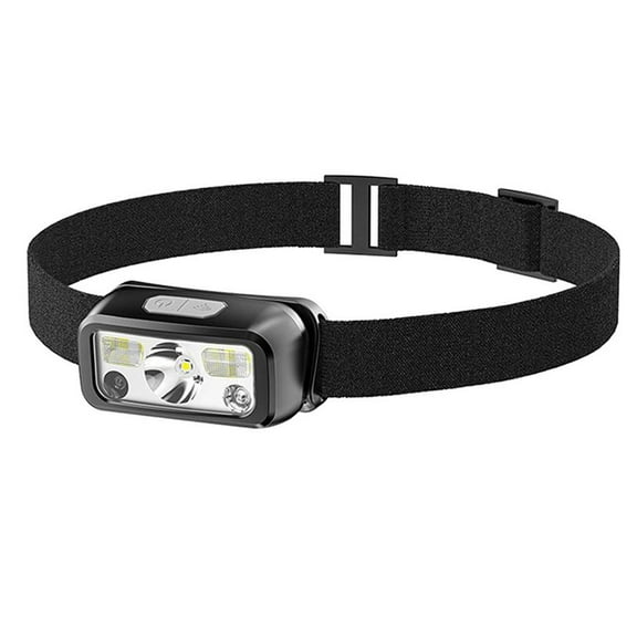 Super Bright LED Headlamp USB`Rechargeable Headlight Q0K4
