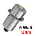 thumbnail image 1 of Super Bright LED Upgrade Bulb Drop In Replacement 2 3 4 5 6 Cell C/D NEW, 1 of 11