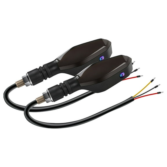 Super Bright Motorcycle LED Turn Signal Lights - High Visibility Scooter Indicators, Easy Installation, Waterproof Design
