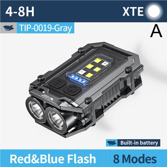 Super Bright Powerful Pocket Torch Light LED Multifunctional Linterna Magnetic